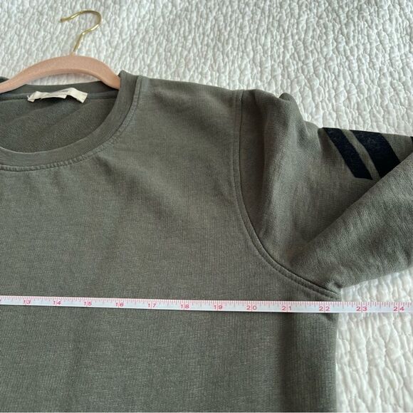 Zadig & Voltaire Men’s Green Soft Arrow Crewneck Sweatshirt Cotton Large - Picture 10 of 11